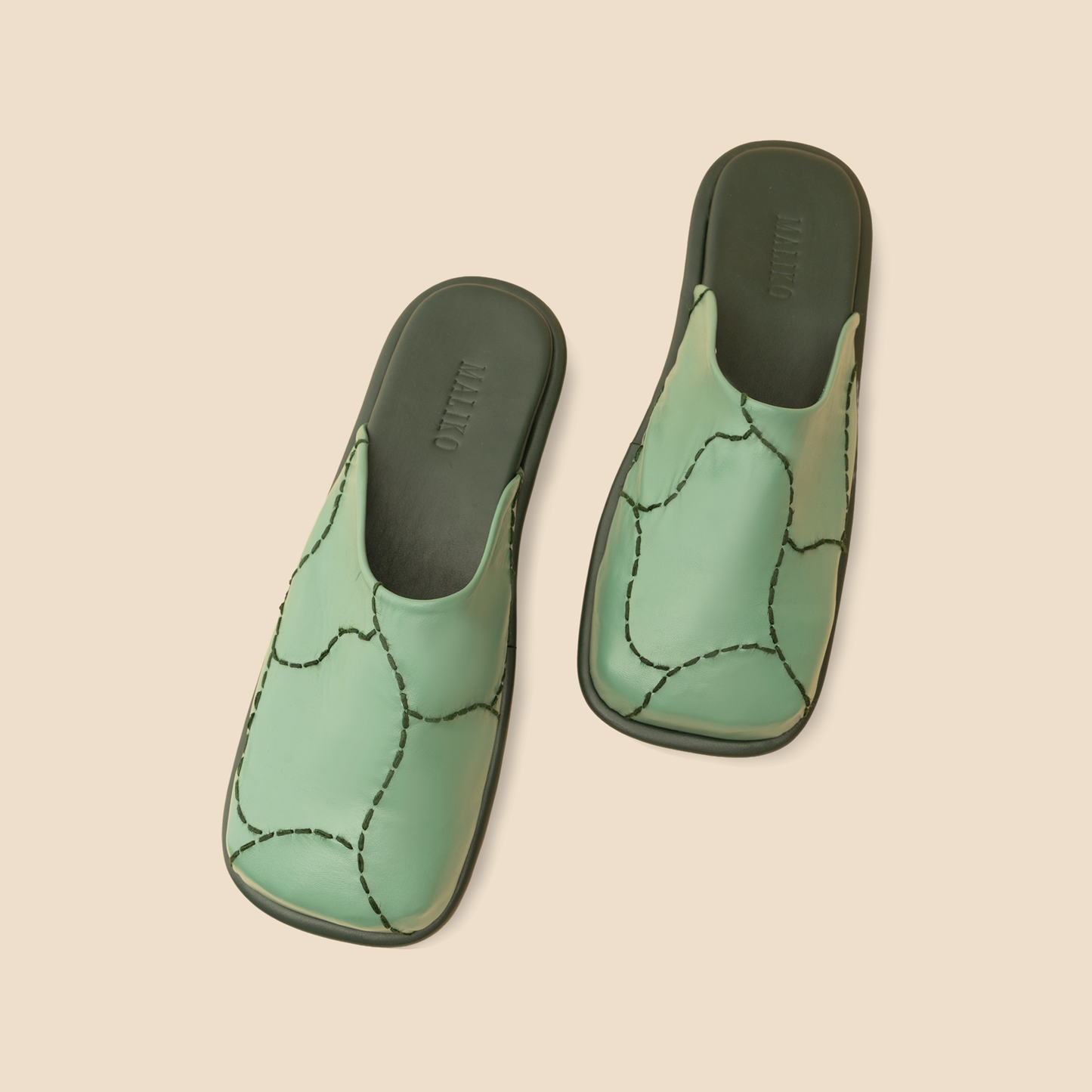  Olive green - up view