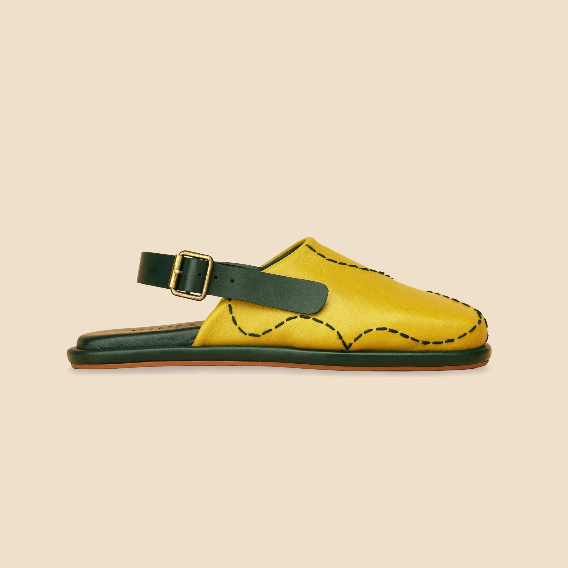 Mustard yellow - side view